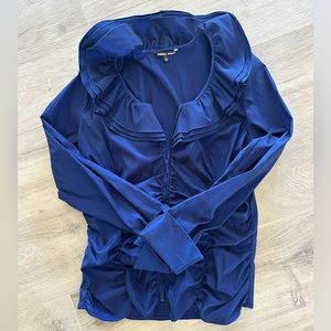 beautiful blue Samuel Dong jacket!